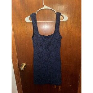 Free People Womens Navy Blue Mini Dress Size Medium